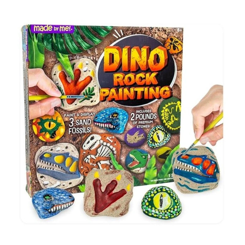 DINO ROCK PAINTING